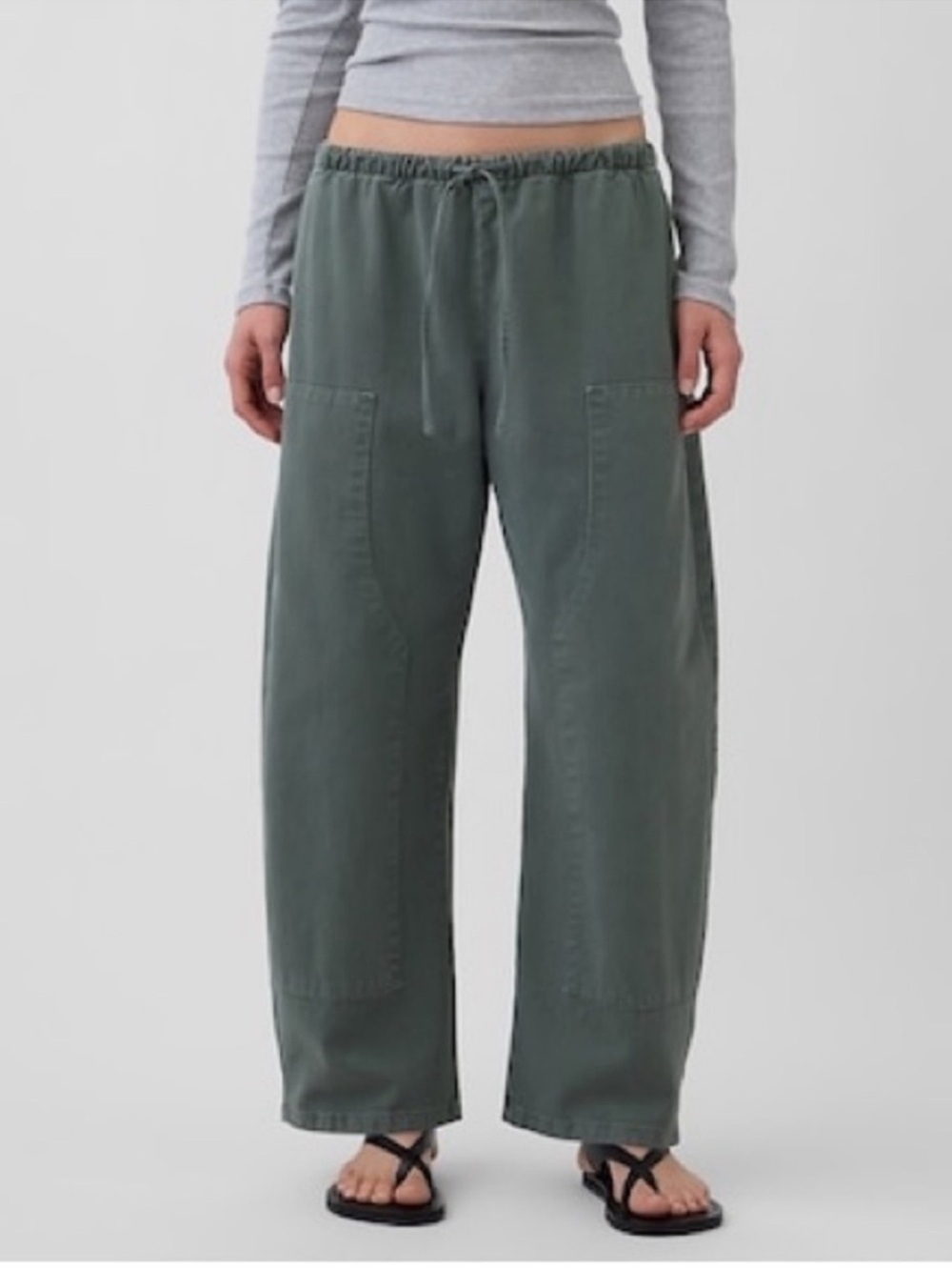 Gap double knee barrel pant